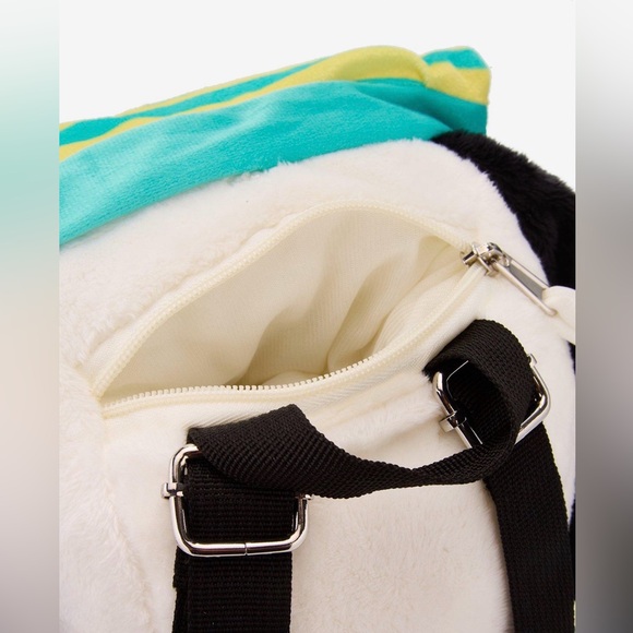 Peanuts Snoopy Puffer Jacket Plush Backpack NWT main image 4